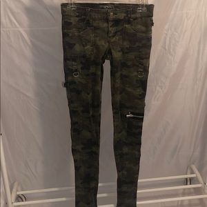 Camo Royal Bones Jeans